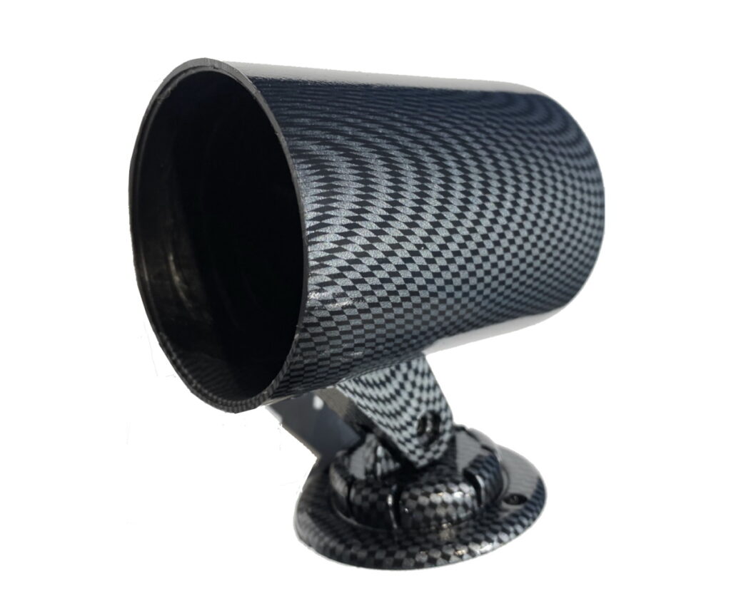 Standard 52mm gauge pod (carbon fiber look) EFI Parts
